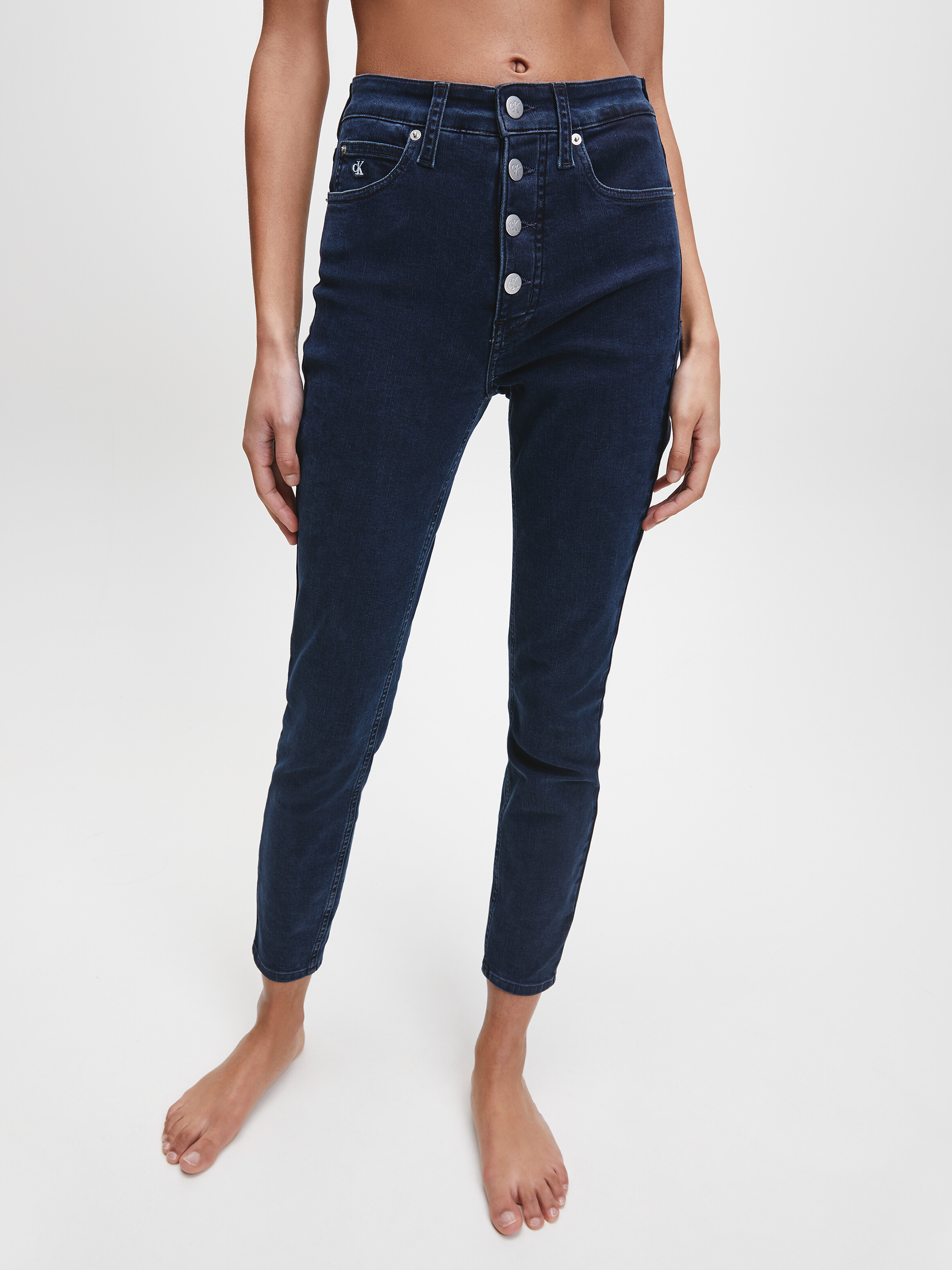 High Rise Super Skinny Ankle Jeans Jeans Calvin Klein